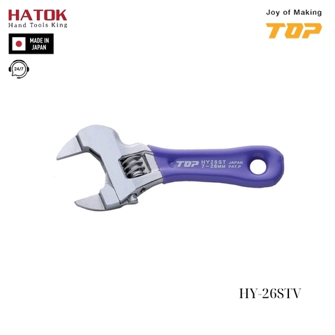 Mỏ lết mini TOP KOGYO HY-26STV Nhật Bản