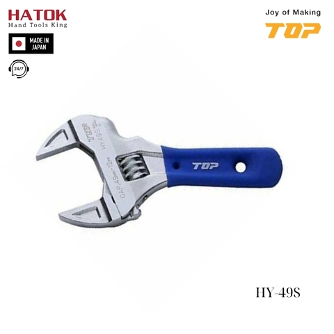 Mỏ lết mini TOP KOGYO HY-49S Nhật Bản