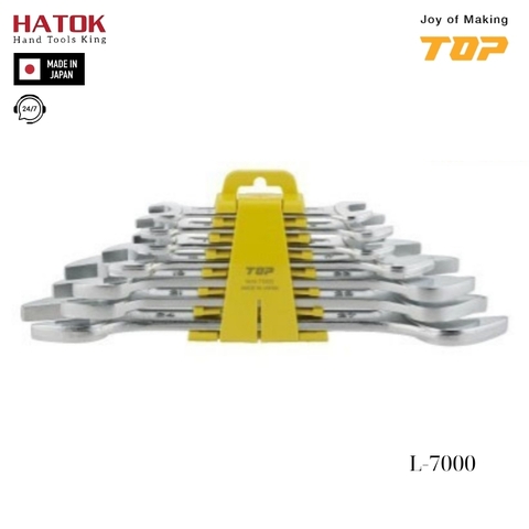 Bộ cờ lê 2 đầu miệng TOP KOGYO L-7000 Nhật Bản