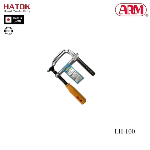 Vam kẹp chữ L kiểu tay vặn ARM LH-100 Nhật Bản