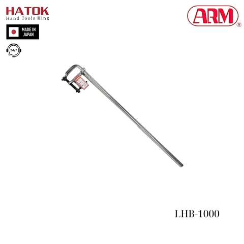 Vam kẹp chữ L kiểu tay quay ARM LHB-1000 Nhật Bản