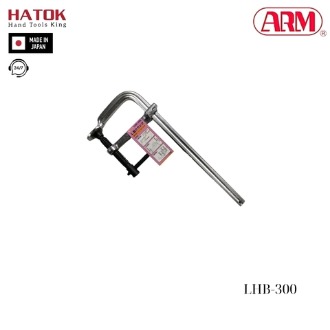 Vam kẹp chữ L kiểu tay quay ARM LHB-300 Nhật Bản