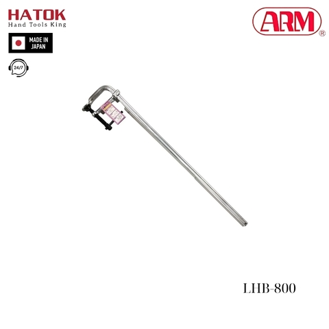 Vam kẹp chữ L kiểu tay quay ARM LHB-800 Nhật Bản