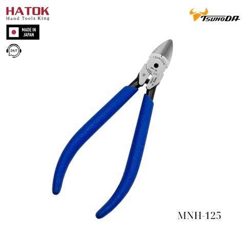Kìm cắt điện tử loại cứng Tsunoda MNH-125 Nhật Bản