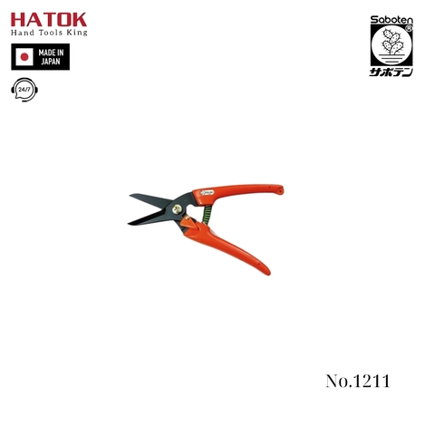 Kéo cắt cành lưỡi thẳng Saboten No.1211 Nhật Bản