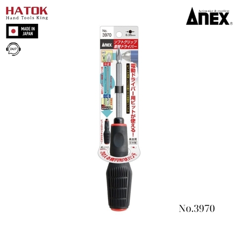 Tô vít 2 đầu có từ tính Anex No.3970 Nhật Bản