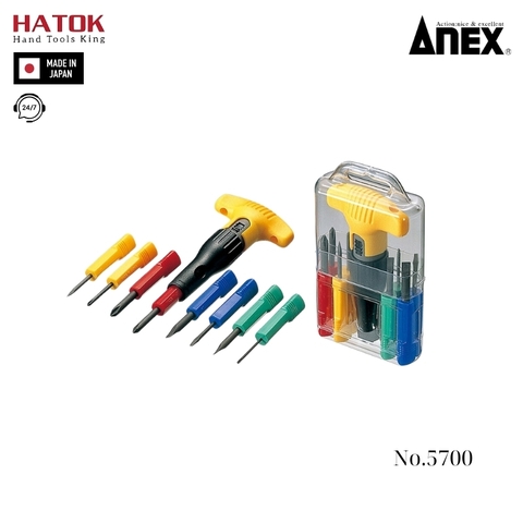 Bộ tô vít đa năng Anex No.5700 Nhật Bản