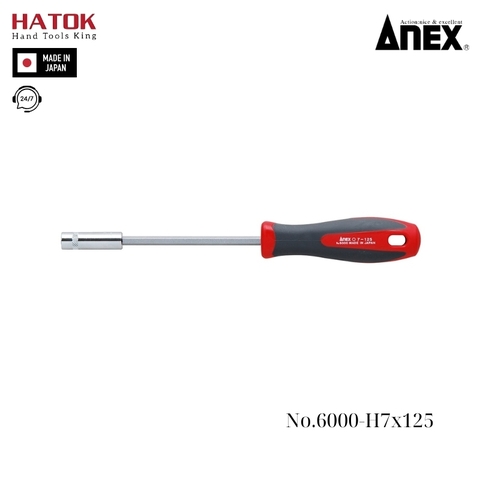 Tô vít đầu tuýp Anex No.6000-H7x125 Nhật Bản