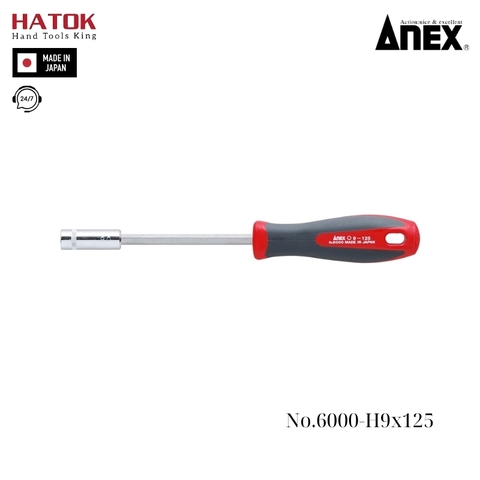 Tô vít vặn ốc Anex No.6000-H9x125 Nhật Bản