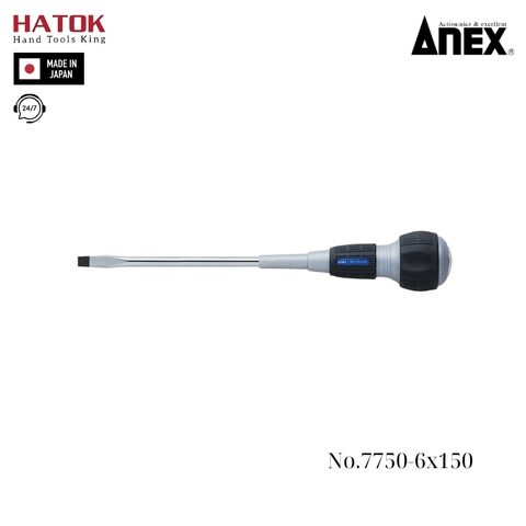 Tô vít đóng 2 cạnh Anex No.7750-6x150 Nhật Bản