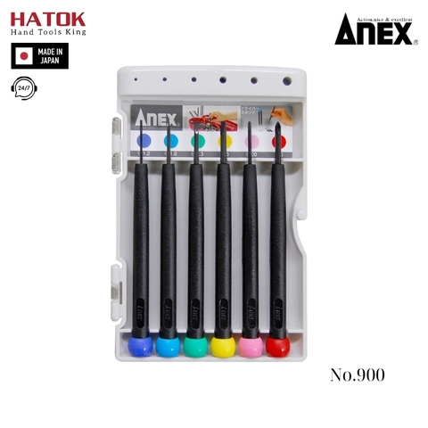 Bộ tô vít sửa chữa điện tử Anex No.900 Nhật Bản