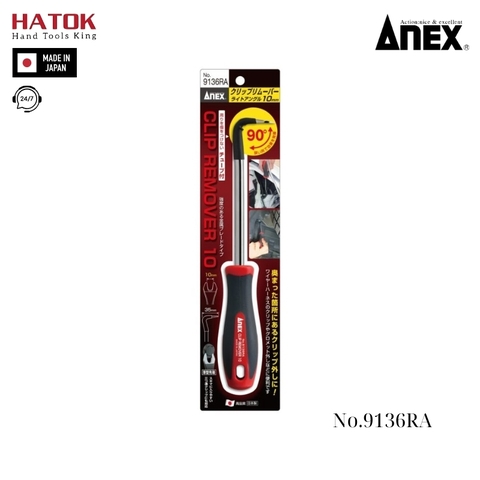 Tô vít nạy đinh cong 90 độ Anex No.9136RA Nhật Bản