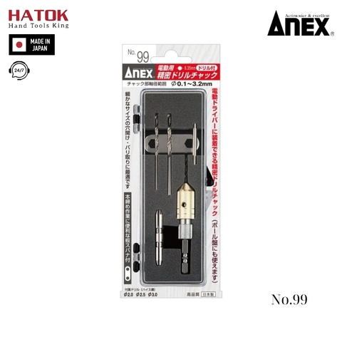 Mũi kẹp mũi khoan Anex No.99 Nhật Bản