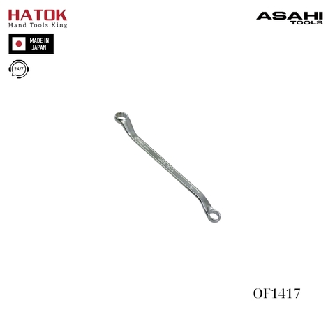 Cờ lê 2 đầu vòng 14x17mm Asahi OF1417 Nhật Bản