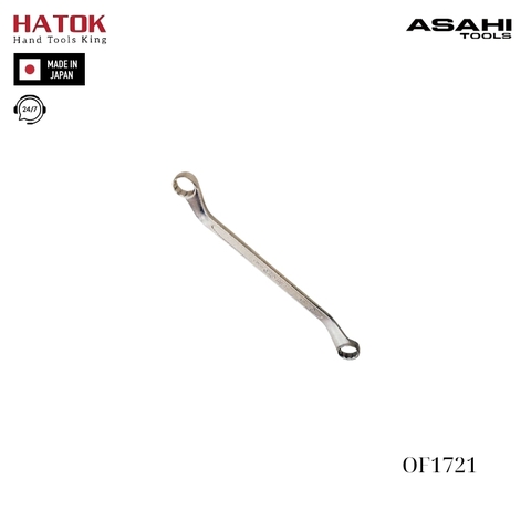 Cờ lê 2 đầu vòng 17x21mm Asahi OF1721 Nhật Bản