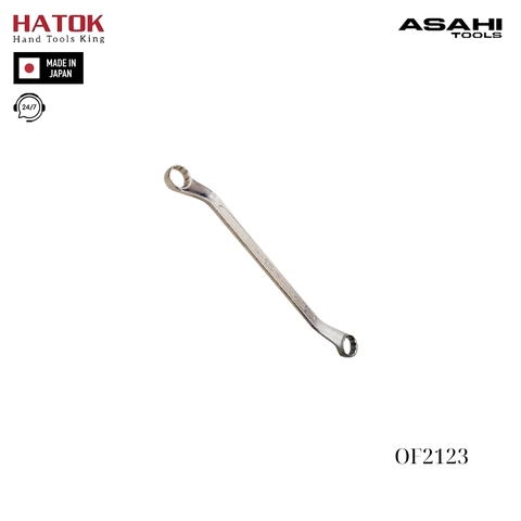Cờ lê 2 đầu vòng 21x23mm Asahi OF2123 Nhật Bản
