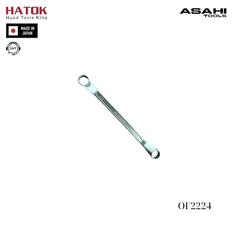 Cờ lê 2 đầu vòng 22x24mm Asahi OF2224 Nhật Bản