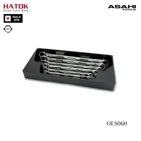 Bộ cờ lê 2 đầu vòng 6 chi tiết Asahi OLS060 Nhật Bản