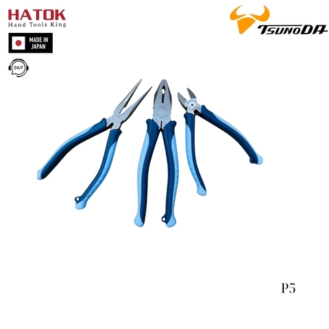 Combo 3 cây kìm Tsunoda P5 Nhật Bản