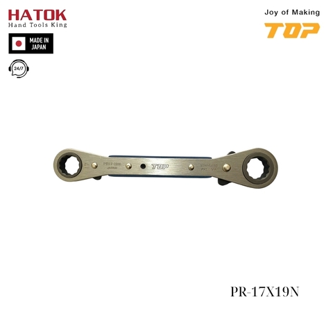 Cờ lê bánh cóc TOP KOGYO PR-17X19N Nhật Bản