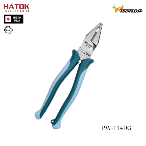 Kìm điện đa năng tác động mạnh Tsunoda PW-114DG Nhật Bản