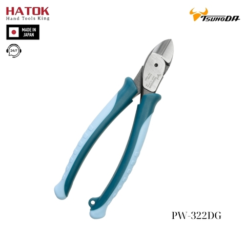 Kìm cắt dây cứng Tsunoda PW-322DG Nhật Bản