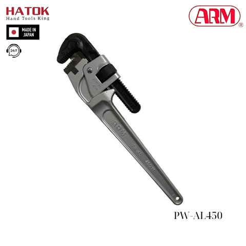 Mỏ lết răng cán nhôm ARM PW-AL450 Nhật Bản