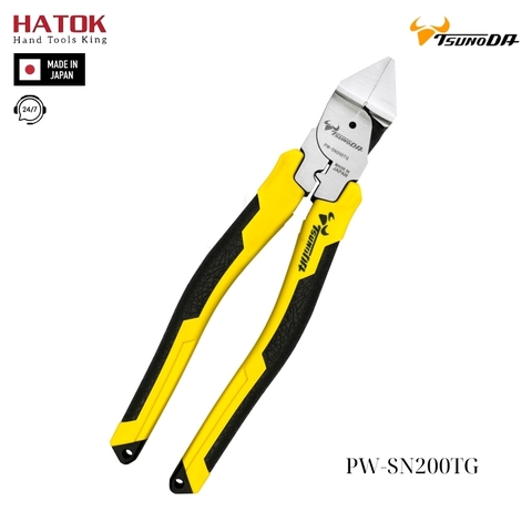 Kìm cắt tác động mạnh 8 inch Tsunoda PW-SN200TG Nhật Bản