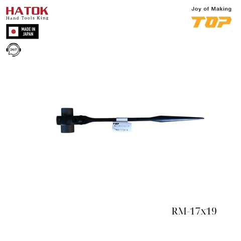 Cờ lê 2 đầu tuýp đuôi chuột TOP KOGYO RM-17X19 Nhật Bản