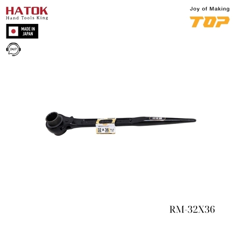 Cờ lê 2 đầu tuýp đuôi chuột TOP KOGYO RM-32X36 Nhật Bản