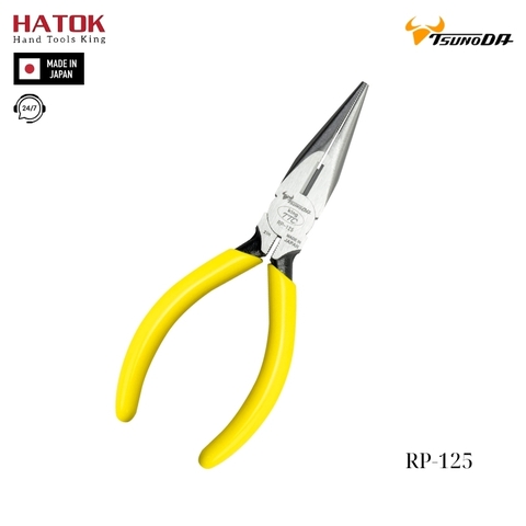 Kìm mũi nhọn 5 inch Tsunoda RP-125 Nhật Bản