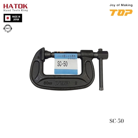 Hàm kẹp chữ C TOP KOGYO SC-50 Nhật Bản