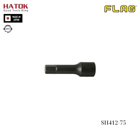 Đầu tuýp lục giác FLAG SH412-75 Nhật Bản