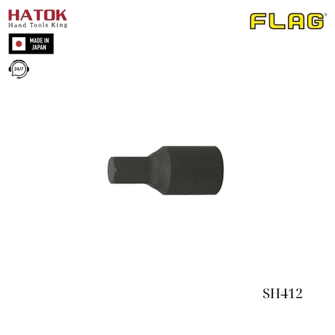 Đầu tuýp lục giác FLAG SH412 Nhật Bản