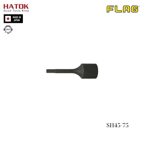 Đầu tuýp lục giác FLAG SH45-75 Nhật Bản
