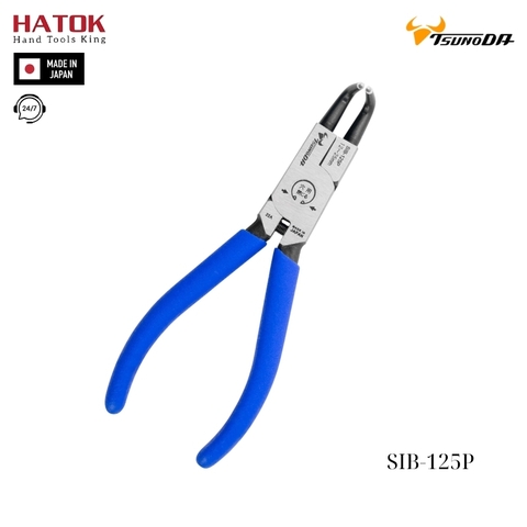 Kìm bóp phe mũi cong 5 inch Tsunoda SIB-125P Nhật Bản