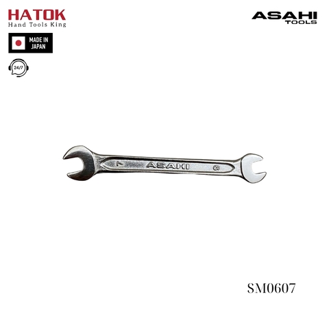 Cờ lê 2 đầu miệng Asahi SM0607 Nhật Bản
