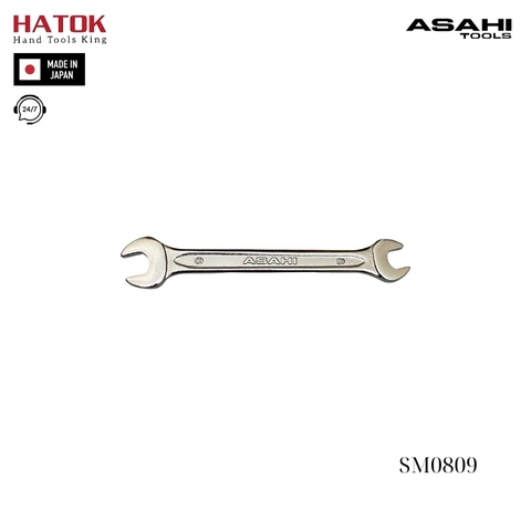 Cờ lê 2 đầu miệng Asahi SM0809 Nhật Bản