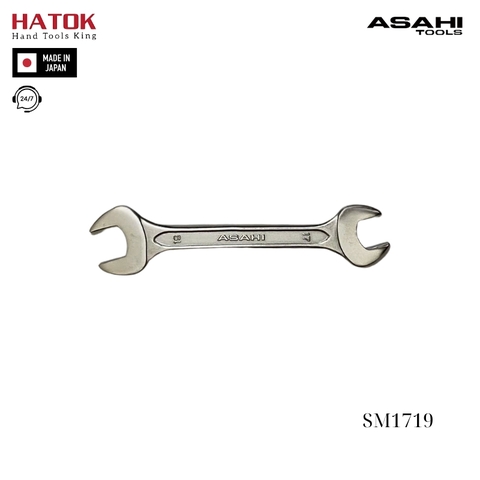 Cờ lê 2 đầu miệng Asahi SM1719 Nhật Bản