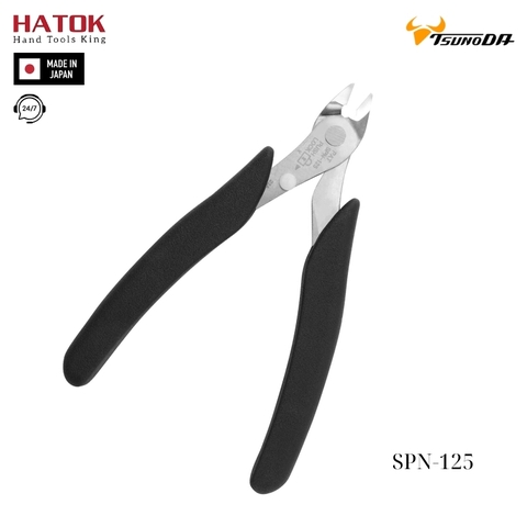 Kìm cắt nhựa không gỉ 5 inch SPN-125 Tsunoda Nhật Bản