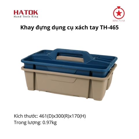 Khay Đựng Dụng Cụ Xách Tay Ringstar TH-465 Nhật Bản