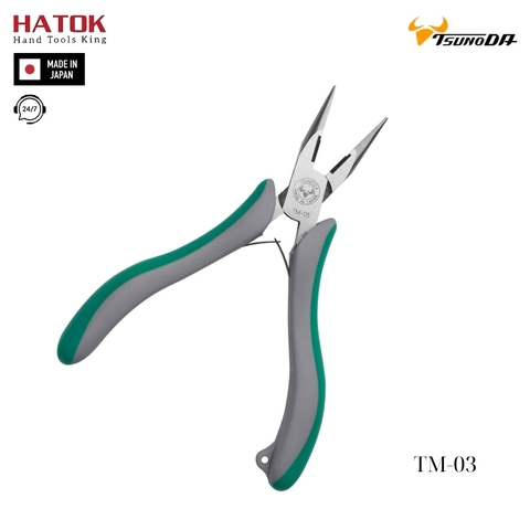 Kìm mũi nhọn 5 inch Tsunoda TM-03 Nhật Bản