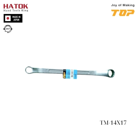 Cờ lê 2 đầu vòng TOP KOGYO TM-14X17 Nhật Bản