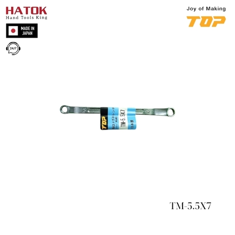 Cờ lê 2 đầu vòng TOP KOGYO TM-5.5X7 Nhật Bản