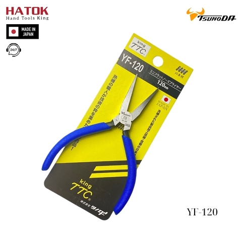 Kìm nhọn mũi phẳng Tsunoda YF-120 Nhật Bản