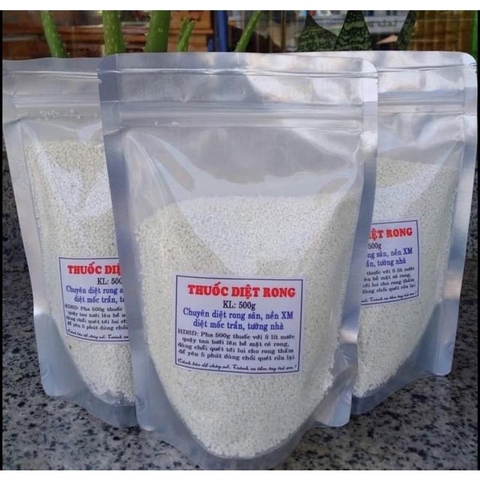 Bột Tẩy Rong Rêu Nấm Mốc Cho Sàn Xi Măng, Sàn Gạch Diệt Rong Rêu Tảo Trong Nước
