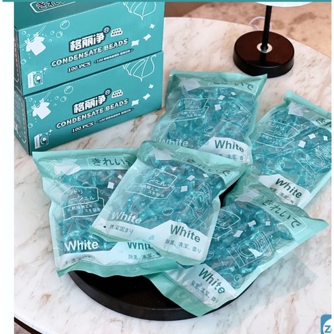 Set 100 Viên Giặt Quần Áo Siêu Sạch Nội Địa Không Cần Dùng Nước xả Siêu Tiết Kiệm