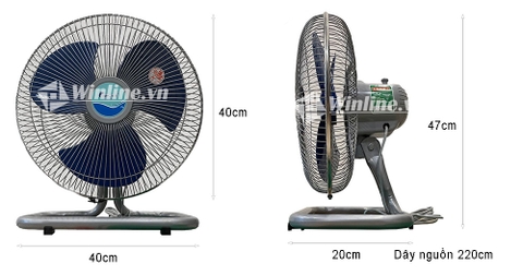 Quạt sàn Chinghai FF-802, Quạt sàn nhỏ cho cá nhân