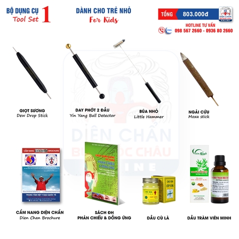 Bộ số 1 DỤNG CỤ CHO TRẺ NHỎ