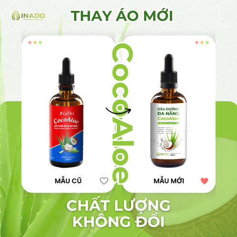 Dầu dừa Lô hội CocoAloe  100ml